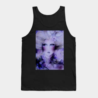 HAZY ART DECO WOODLAND FAIRY DOLLY GIRL Tank Top